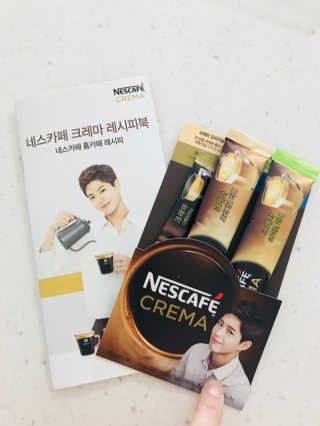 네스카페 코리아 네스카페 크레마 코코넛라떼 — 4.83점을 준 리뷰어가 2018년 1월 올린 사용 사진