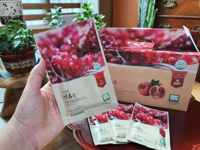 [하이헬스] 정말 진하고 맛있는 유기농 석류즙 30포 리뷰 사진