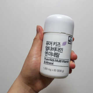 네츄럴굿띵스 퓨어 키즈 멀티비타민 앤 미네랄 30일분 — 5점을 준 리뷰어가 2018년 9월 올린 사용 사진