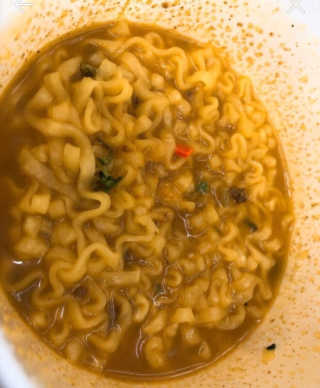 오뚜기카레면 2차 모집 — 4점을 준 리뷰어가 2019년 2월 올린 사용 사진