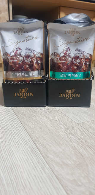 (주)쟈뎅 쟈뎅 시그니처 블랙, 헤이즐넛 230ml — 5점을 준 리뷰어가 2018년 6월 올린 사용 사진