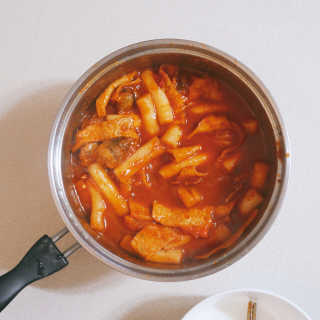 화곡미담 옛날 떡볶이 — 5점을 준 리뷰어가 2020년 4월 올린 사용 사진