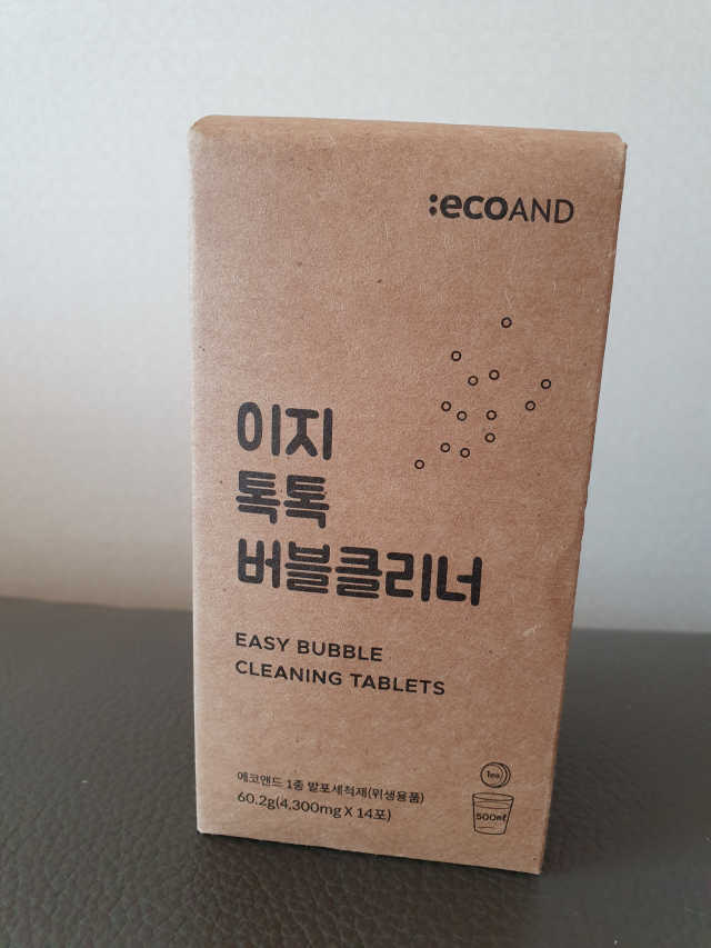 [에코앤드]이지톡톡 버블클리너 1종세척제 리뷰 사진