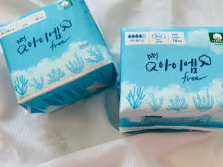 보타메디 마이아이엠 생리대 — 4.5점을 준 리뷰어가 2019년 2월 올린 사용 사진