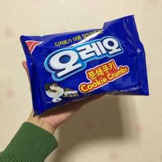 오레오 분쇄쿠키 — 5점을 준 리뷰어가 2016년 9월 올린 사용 사진