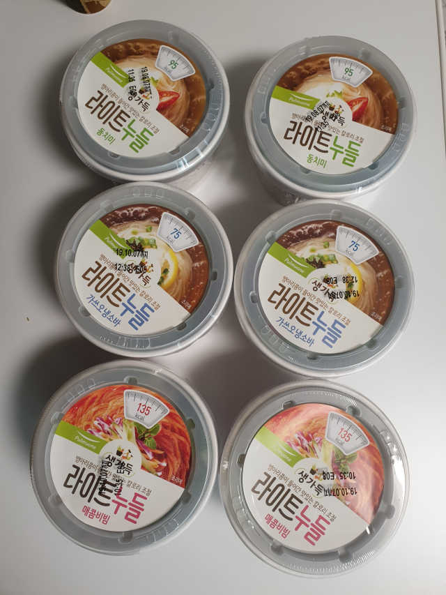풀무원 라이트누들 리뷰 사진