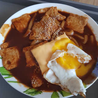 잠실맛집,홍코너떡볶이가우리집에[옛날맛,짜장맛옵션] — 5점을 준 리뷰어가 2019년 11월 올린 사용 사진