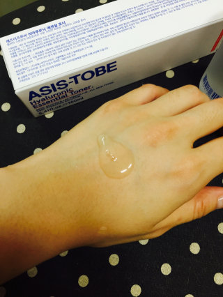 애즈이즈투비 히아루로닉 에센셜 토너 200ml — 5점을 준 리뷰어가 2016년 8월 올린 사용 사진