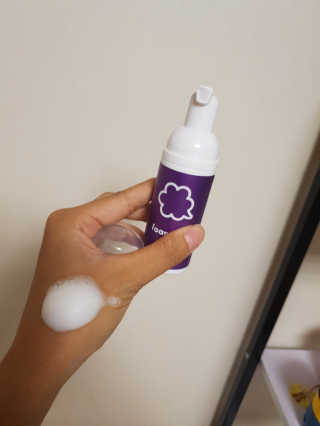폼글 I foamgle [폼글] 거품가글 50ml 3종 - 민트, 라벤더, 라즈베리 — 4점을 준 리뷰어가 2019년 11월 올린 사용 사진
