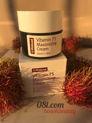 바이 위시트랜드 VITAMIN 75 CREAM — 5점을 준 리뷰어가 2018년 8월 올린 사용 사진
