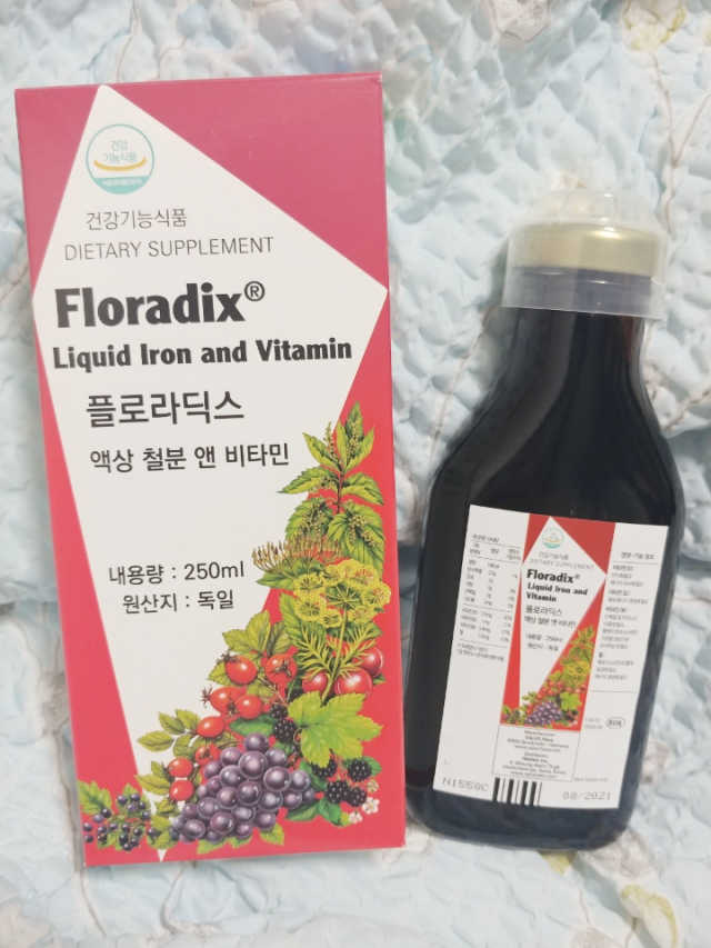 살루스 플로라딕스 액상 철분 앤 비타민 리뷰 사진