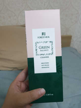 포레스트힐 그린 밸런스 클렌져 100ml + 토끼 헤어밴드 — 4점을 준 리뷰어가 2020년 2월 올린 사용 사진
