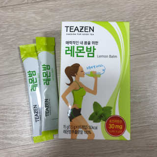 티젠 레몬밤 + 마이보틀 — 1.67점을 준 리뷰어가 2018년 7월 올린 사용 사진