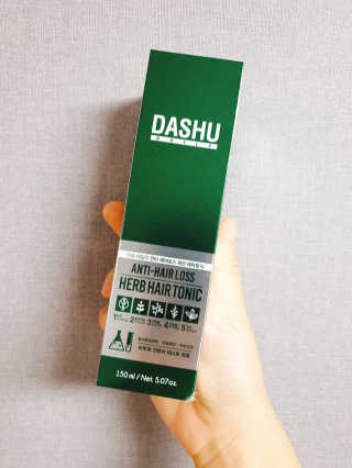 다슈코리아 다슈 데일리 안티 헤어로스 허브 헤어토닉 150ml — 4점을 준 리뷰어가 2019년 10월 올린 사용 사진