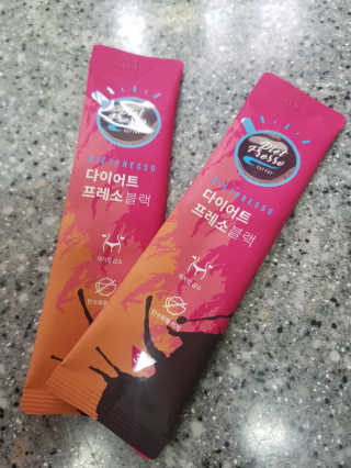 프리미엄 다이어트커피,  쓰리케어 다이어트프레소 — 5점을 준 리뷰어가 2019년 2월 올린 사용 사진