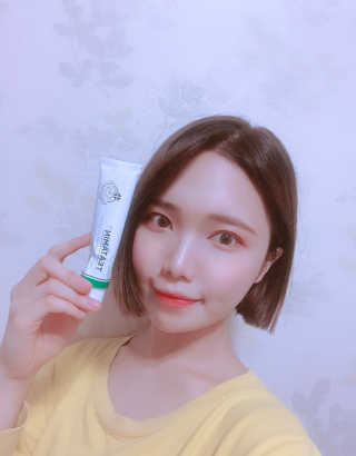 나이팅게일 티타민 크림 리뉴얼 — 4.33점을 준 리뷰어가 2018년 4월 올린 사용 사진