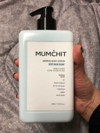 멈칫(MUMCHIT) 멜팅 바디로션 — 5점을 준 리뷰어가 2018년 12월 올린 사용 사진