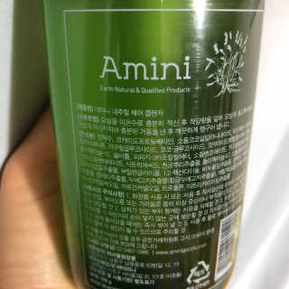 아미니 내추럴 헤어클렌저 — 4.67점을 준 리뷰어가 2018년 10월 올린 사용 사진