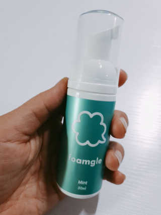 폼글 I foamgle [폼글] 거품가글 50ml 3종 - 민트, 라벤더, 라즈베리 — 4점을 준 리뷰어가 2019년 12월 올린 사용 사진