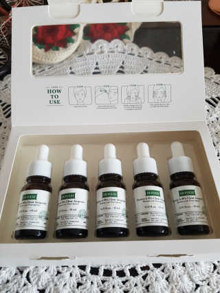 어니시 닥터에이 99앰플 세트 10ml X 5개 — 4.5점을 준 리뷰어가 2019년 4월 올린 사용 사진