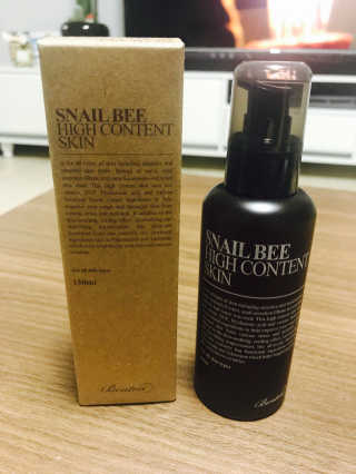 벤튼 스네일비 하이콘텐트 스킨 150ml — 3점을 준 리뷰어가 2017년 4월 올린 사용 사진