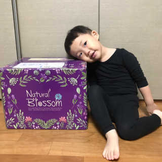 네추럴블라썸 NATURAL BLOSSOM 슈퍼 얇은 바지 기저귀 — 5점을 준 리뷰어가 2018년 11월 올린 사용 사진