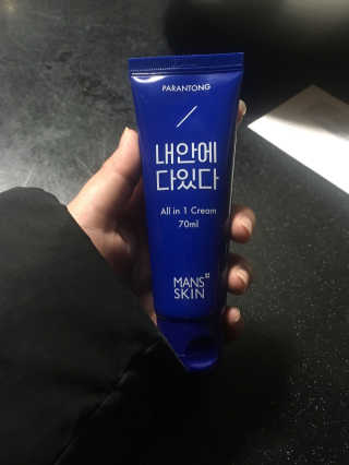 맨즈스킨 파란통 내안에다있다 — 3.5점을 준 리뷰어가 2017년 11월 올린 사용 사진