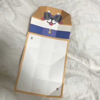 엘토이 L-TOY 시바견 편지지 6종 1SET + 뽀리 편지지 4종 — 5점을 준 리뷰어가 2018년 9월 올린 사용 사진