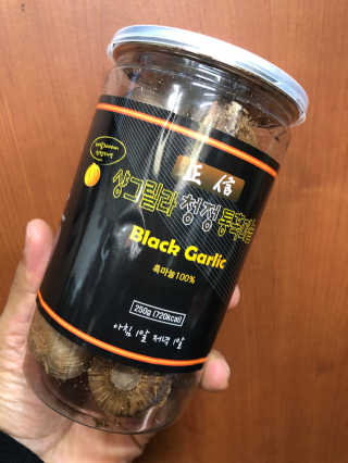 정신무역 티베트 히말라야 샹그릴라 통흑마늘 250g — 5점을 준 리뷰어가 2020년 3월 올린 사용 사진