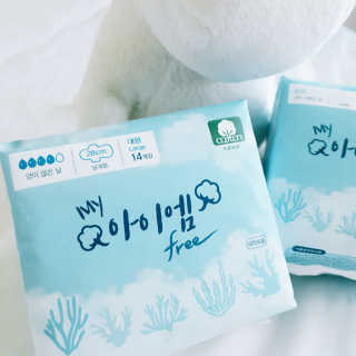 보타메디 마이아이엠 생리대 — 5점을 준 리뷰어가 2018년 12월 올린 사용 사진