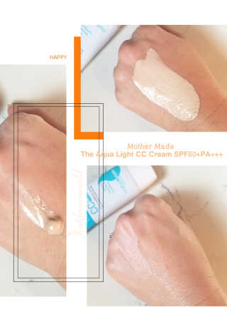 마더메이드 더 아쿠아라이트 CC크림 SPF50+ PA+++ — 5점을 준 리뷰어가 2019년 11월 올린 사용 사진