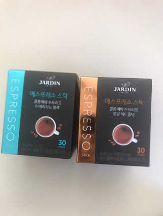 (주)쟈뎅 쟈뎅 에스프레소 스틱 [블랙+헤이즐넛 set] — 4점을 준 리뷰어가 2020년 3월 올린 사용 사진