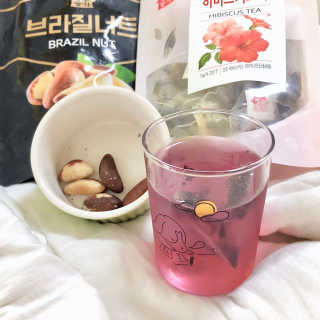 장수농가 브라질너트, 히비스커스 — 4.5점을 준 리뷰어가 2018년 8월 올린 사용 사진