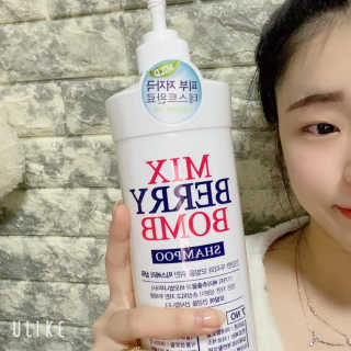 (주)에네스티 믹스베리 단백질 폭탄 샴푸 1000g — 5점을 준 리뷰어가 2020년 1월 올린 사용 사진