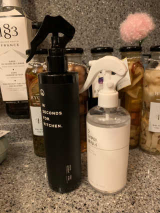 PEACE MOMENT 피스모먼트 인세컨즈포키친 320mL 천연살균소독제 — 4.5점을 준 리뷰어가 2019년 2월 올린 사용 사진
