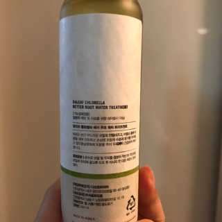 달리프 클로렐라 베러 루트 워터트리트먼트 200ml — 5점을 준 리뷰어가 2018년 12월 올린 사용 사진