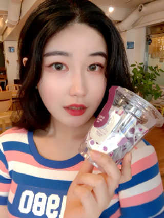 야시엔코 앰플수면팩 퍼플 — 5점을 준 리뷰어가 2018년 7월 올린 사용 사진