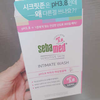 세바메드 인티메이트 워시 pH3.8 - 여성청결제 — 3점을 준 리뷰어가 2019년 8월 올린 사용 사진