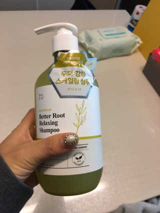 달리프 클로렐라 베러 루트 릴렉싱 샴푸 500ml — 4점을 준 리뷰어가 2020년 1월 올린 사용 사진