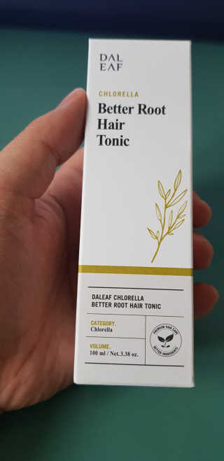 달리프 클로렐라 베러 루트 헤어토닉 100ml — 5점을 준 리뷰어가 2020년 3월 올린 사용 사진