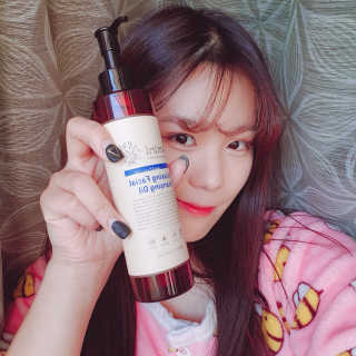 아미니 릴렉싱 페이셜 클렌징 오일 — 5점을 준 리뷰어가 2018년 10월 올린 사용 사진