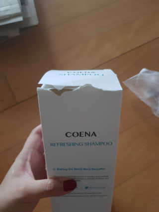 코에나샴푸 500ml — 3점을 준 리뷰어가 2019년 7월 올린 사용 사진
