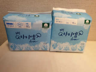 보타메디 마이아이엠 생리대 — 5점을 준 리뷰어가 2018년 11월 올린 사용 사진
