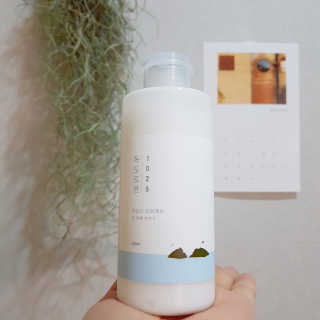 라운드랩 1025 독도 로션 200ml — 3점을 준 리뷰어가 2018년 1월 올린 사용 사진