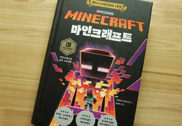 마인크래프트 엔더 드래곤과의 대결 리뷰 사진