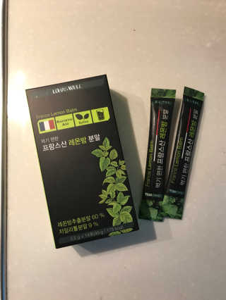 로하스웰 프랑스산 레몬밤 분말 — 5점을 준 리뷰어가 2018년 7월 올린 사용 사진