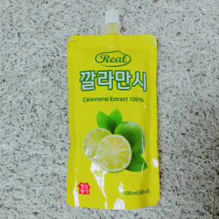 장수농가 리얼깔라만시 — 4점을 준 리뷰어가 2018년 4월 올린 사용 사진