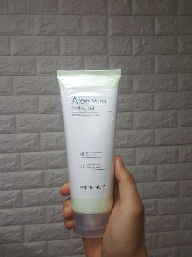 본다움 알로에 베라 수딩젤 리뷰 사진