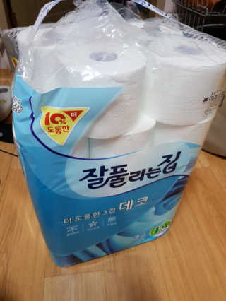 잘풀리는집 더 도톰한 3겹 데코 30롤 — 5점을 준 리뷰어가 2018년 5월 올린 사용 사진