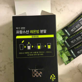 로하스웰 프랑스산 레몬밤 분말 — 4.33점을 준 리뷰어가 2018년 6월 올린 사용 사진